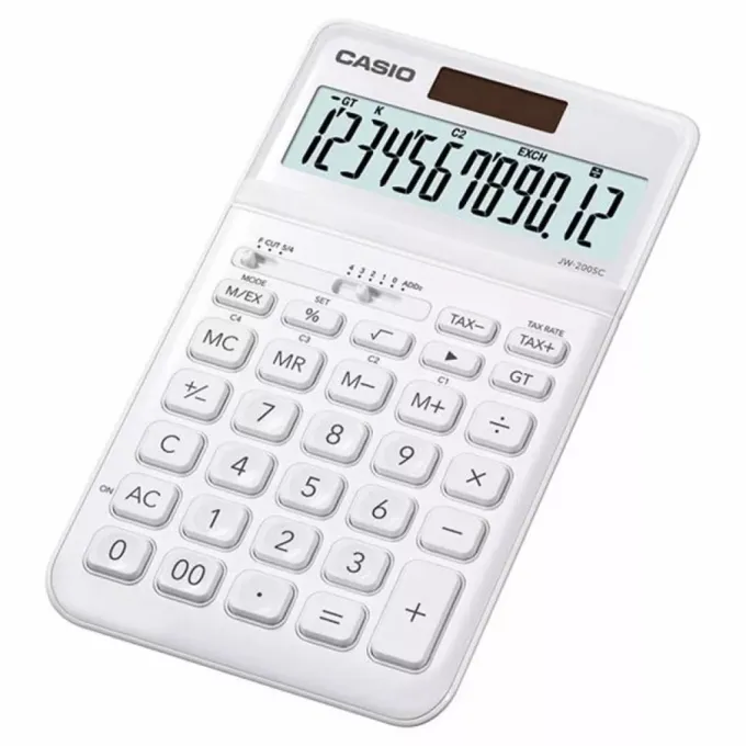 Casio CALC-CAS-JW-200SC-WE
