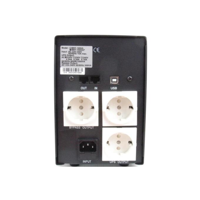 Powercom BNT-1000 AP USB Schuko
