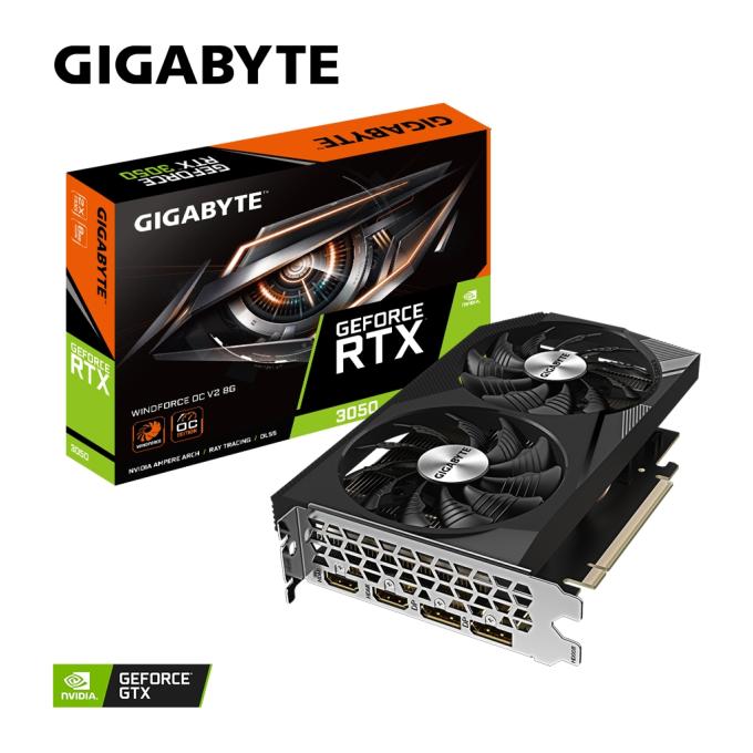 GIGABYTE GV-N3050WF2OCV2-8GD