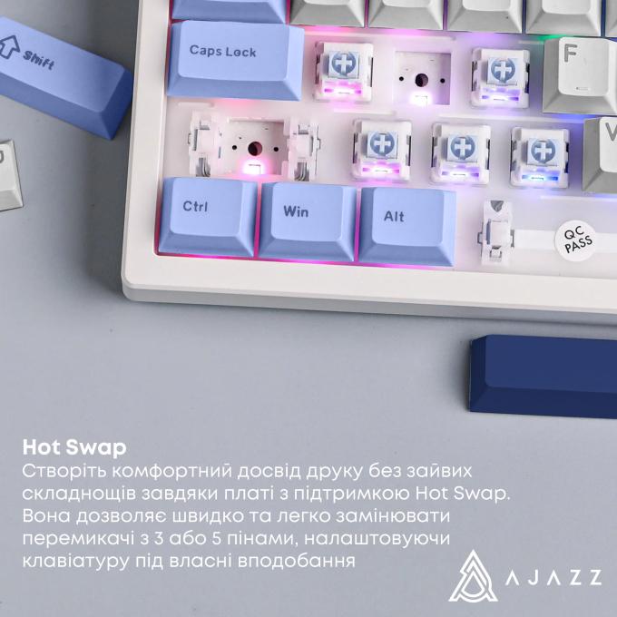 Ajazz AK870-V2-FF-BWB