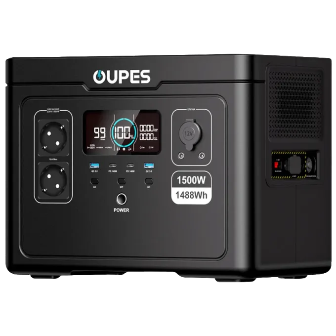 OUPES S015 1500Вт LiFePO4 1488Втч