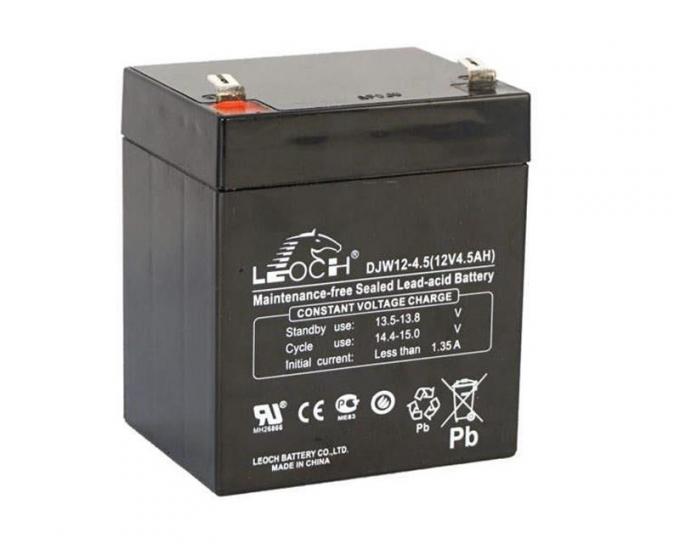 Аккумуляторная батарея Leoch 12V 4.5AH DJW12-4.5 AGM
