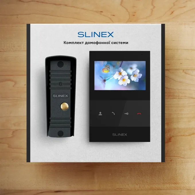 Slinex SQ-04(Black)+ML-16НD(Black)