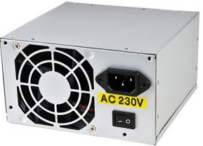 Блок питания Logicpower ATX-400W; 8см, 2 SATA, OEM, Black, без кабеля питания LP3232