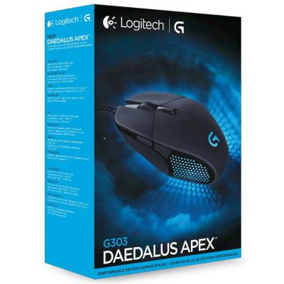Мышка Logitech G303 Daedalus Apex 910-004382