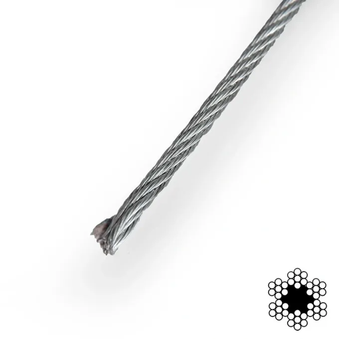 APRO 3мм DIN 3055 (6x7) бухта 200м