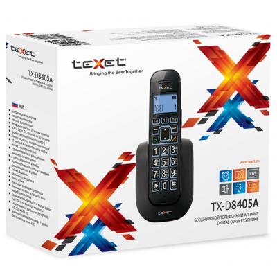 Телефон DECT TEXET TX-D8405A Black TX-D8405A