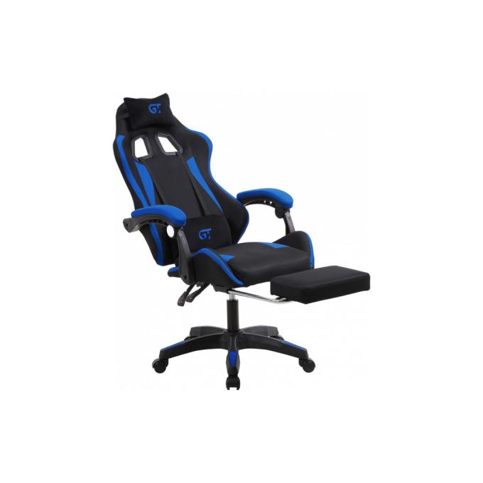 GT Racer X-2324 Fabric Black/Blue