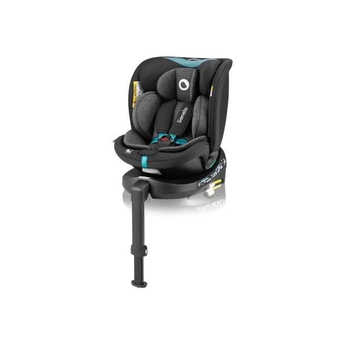 Lionelo LO-NAVY I-SIZE BLACK TURQUOISE