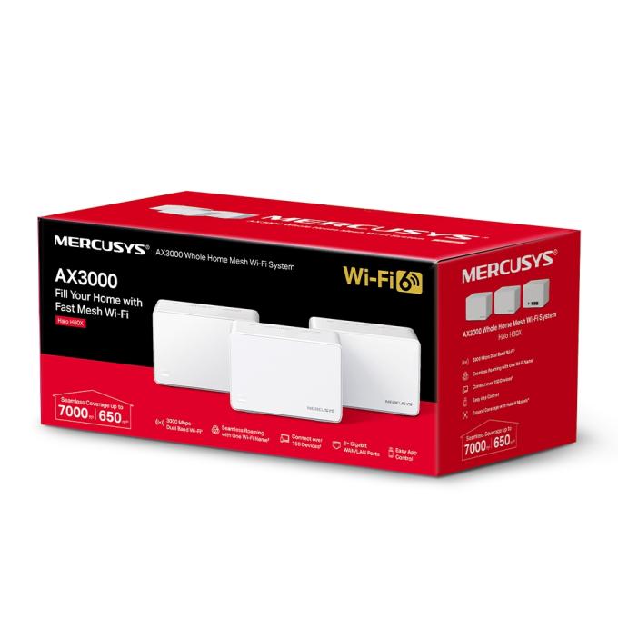 MERCUSYS HALO-H80X-3-PACK