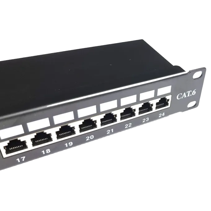 ESERVER 24 порта 1U 19" модульна (без модулів)