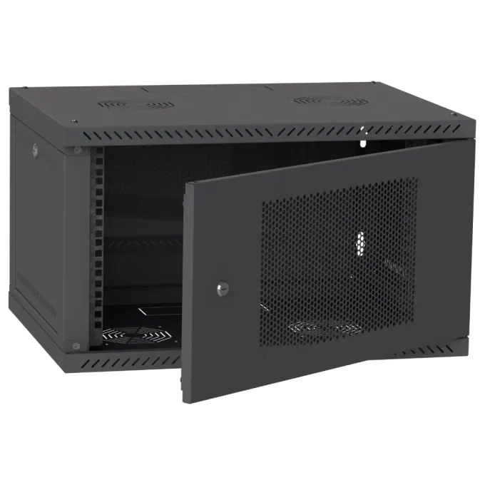 Ipcom CH-6U 600x600 перфорация RAL9005