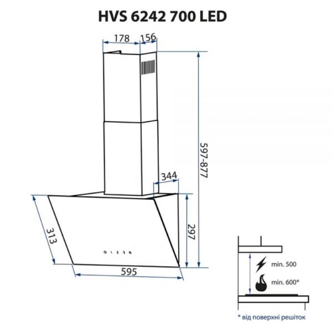 Minola HVS 6242 IV 700 LED