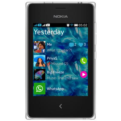 Мобильный телефон Nokia 502 (Asha) White A00015863