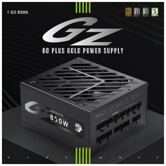 GAMEMAX GZ 850G BK