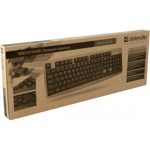 Клавиатура Defender Element HB-520 Grey 45523
