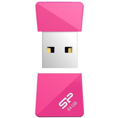 USB флеш накопитель Silicon Power 64Gb Touch T08 Peach USB 2.0 SP064GBUF2T08V1H