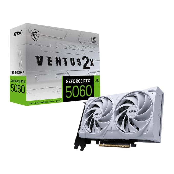 MSI RTX 5060 8G VENTUS 2X OC WHITE