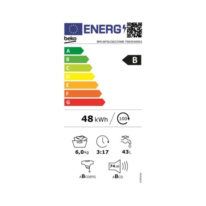 BEKO BM1WFSU36233WB