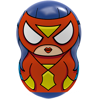 MARVEL WOOBLIES WBM008