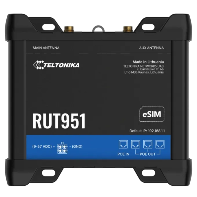 Teltonika RUT951 POE+ (RUT951B10J00)
