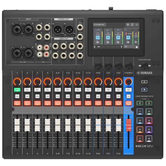 Yamaha MGX12V Black