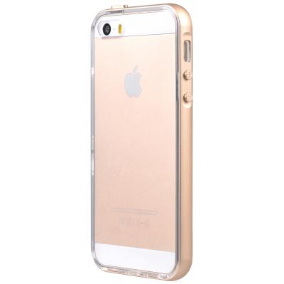 Чехол для моб. телефона Avatti Mela Double Bumper iPhone 5/5S gold 153373