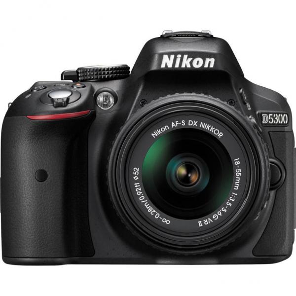 Цифровой фотоаппарат Nikon D5300 + AF-P 18-55 VR + AF-P 70-300VR VBA370K015