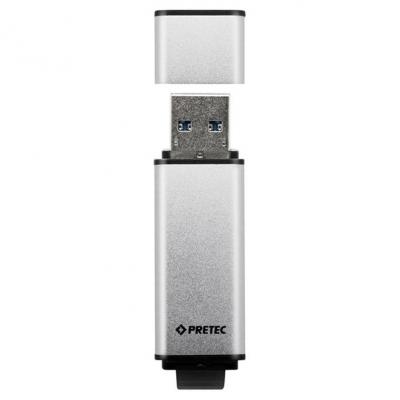 USB флеш накопитель Pretec 32GB i-Disk R30 Silver USB 3.0 R3X32G-30S