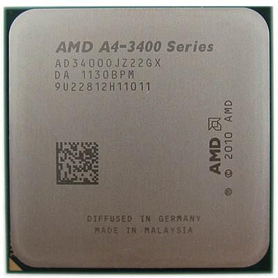 Процессор AMD A4-3400 2.70GHz AD3400OJZ22GX Tray
