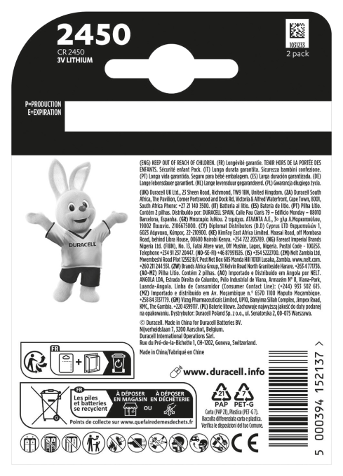 Duracell 5012263
