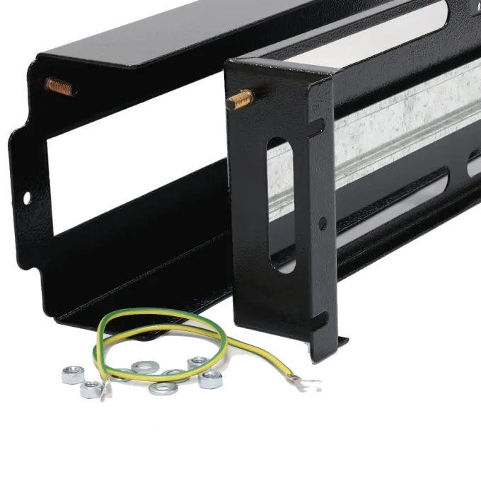 Панель 19" 3U з DIN-рейкою 19" 3U с DIN-рейкой