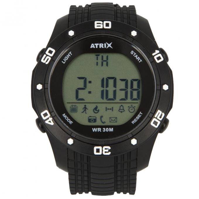 Смарт-часы ATRIX Pro Sport B16 IPS Oximeter Pulse and AD black swaphb16b