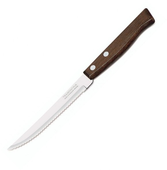 Нож TRAMONTINA TRADICIONAL нож д/стейка 127мм - 2шт блистер 22200/205
