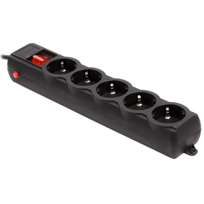 GEMBIRD SPG5-G-15B-PRO 4.5 м кабель 5 розеток