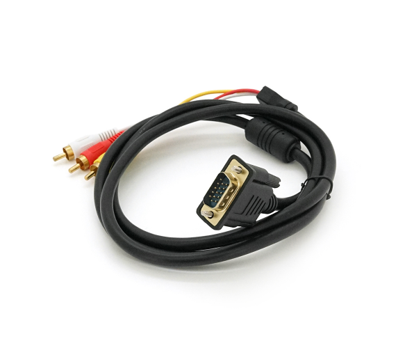 VOLTRONIC YT-VGA (M)-3RCA(M)-1.5