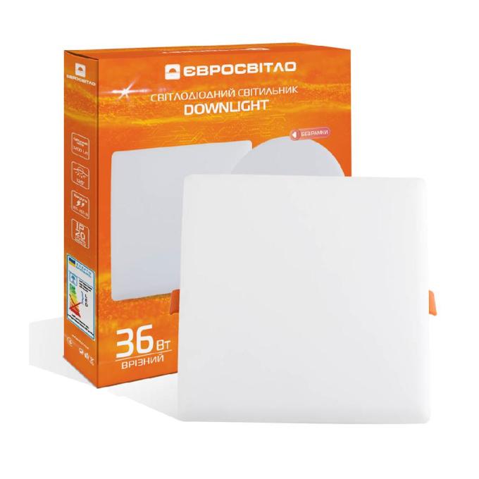 Євросвітло LED-S-220-36 4200К без рамки