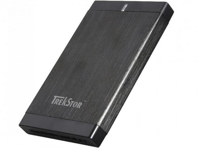 HDD ext 2.5" USB 500GB TrekStor DataStation Pocket G.U. Black TS25-500PGU