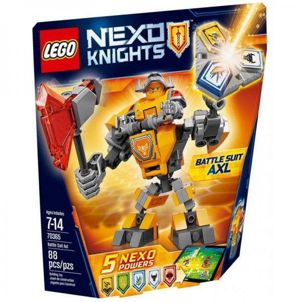 Конструктор LEGO Nexo Knights Боевые доспехи Акселя (70365) LEGO 70365