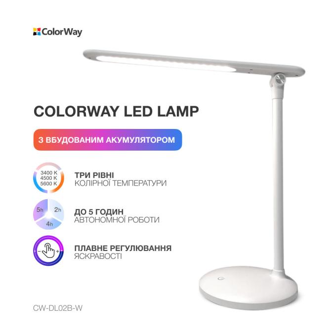 ColorWay CW-DL02B-W