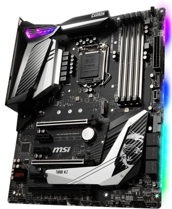 Материнcька плата MSI MPG_Z390_GAMING_PRO_CRAC s1151 Z390 4xDDR4 M.2 HDMI-DP Wi-Fi!!!BT ATX MPG Z390 GAMING PRO CRAC