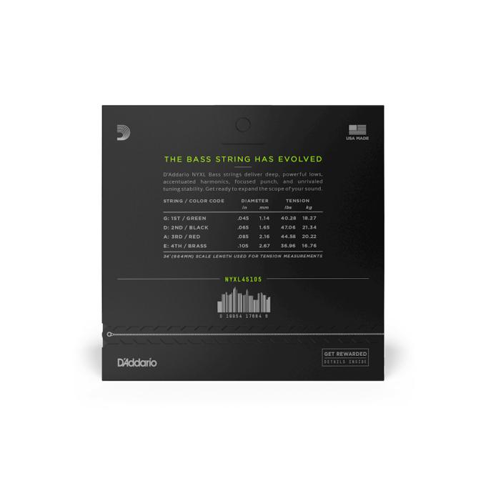 D'Addario NYXL45105