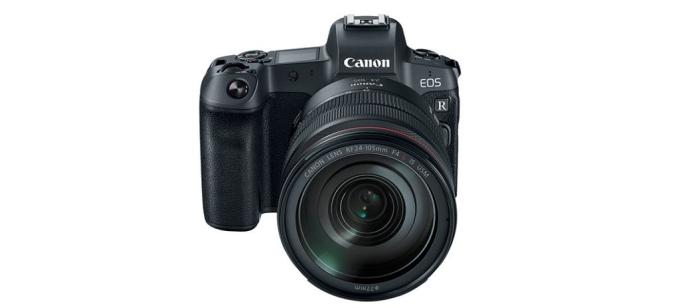 Цифровой фотоаппарат Canon EOS R RF 24-105L kit + адаптер EF-RF (3075C060)