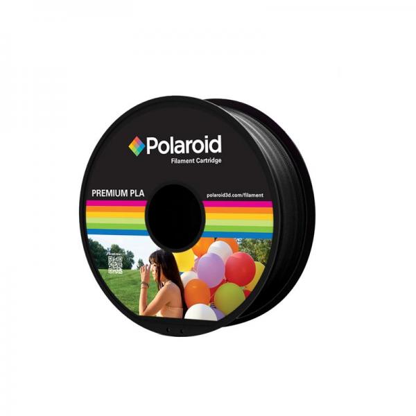 Пластик для 3D-принтера Polaroid PLA 1.75мм/1кг, black 3D-FL-PL-8008-00