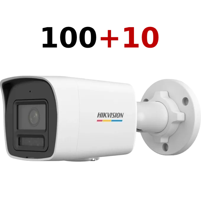 Hikvision DS-2CD1027G3-LIUF 2МП (2.8мм) 100+10