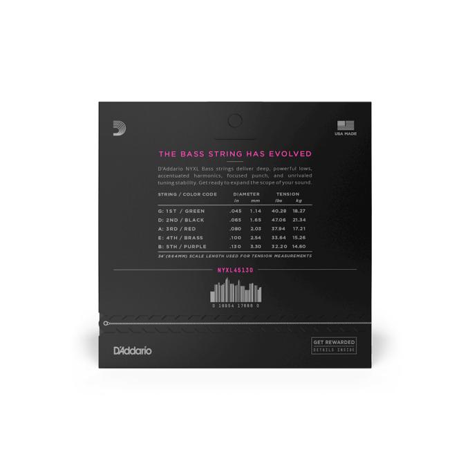 D'Addario NYXL45130