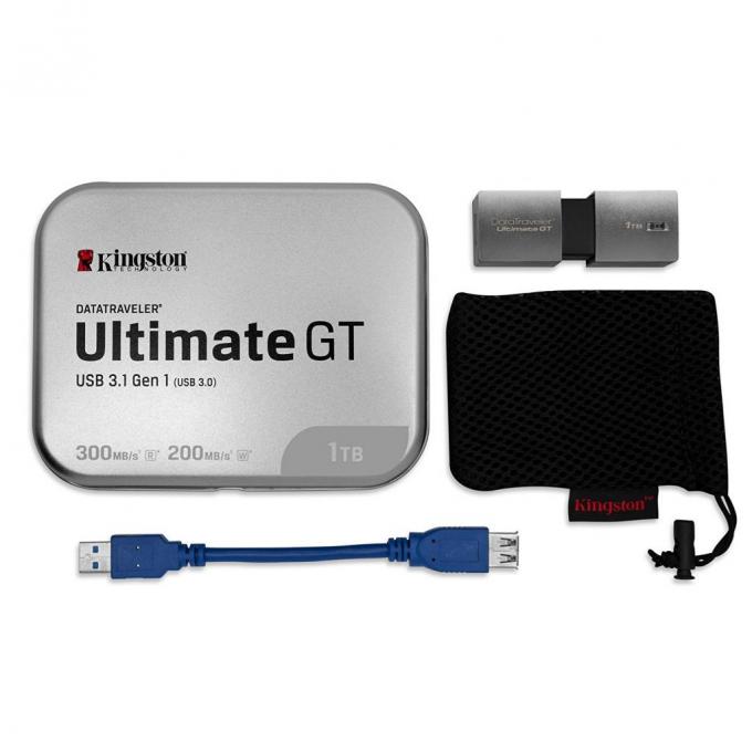 USB флеш накопитель Kingston 1TB DataTraveler Ultimate GT USB 3.0 DTUGT/1TB