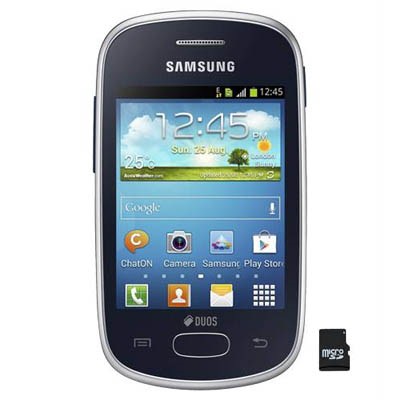 Мобильный телефон SAMSUNG GT-S5282 (Galaxy Star) Noble Black GT-S5282LKA