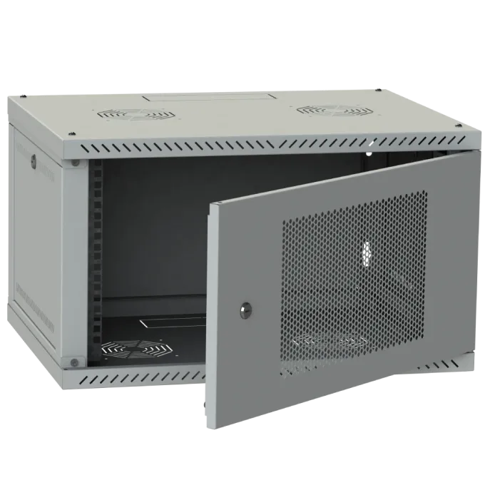 Ipcom IPCOM 4U 600x350 дверь перфорация (серая)