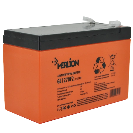 Merlion GL1270F2 7A•ч 12В